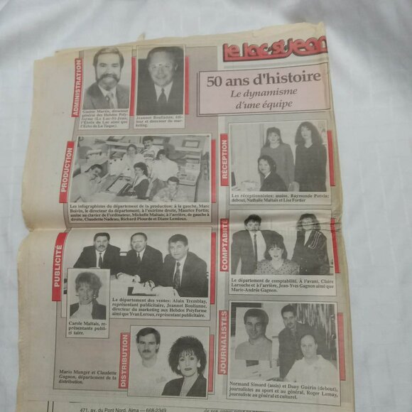 Le Lac-Saint-Jean spécial 50 ans d'histoire, jeudi 29 mai 1941 - Picture 2 of 3